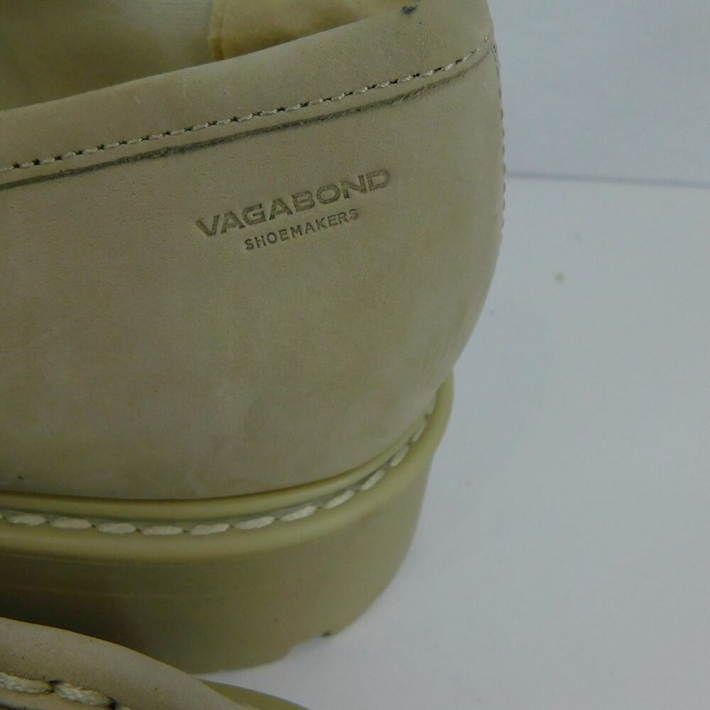 Vagabond Womens Tan Suede Leather Chunky Loafers Slip-on Size 8 New Shoes - Picture 10 of 11